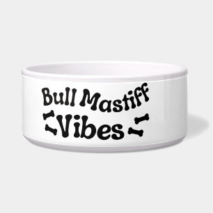 Bull Mastiff Vibes Keramische Hondenbak Voerbakje