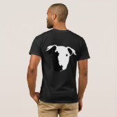 Bull Mini abstract T-shirt (Achterkant volledig)