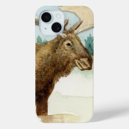 Bull Moose Case-Mate iPhone Case (Achterkant)