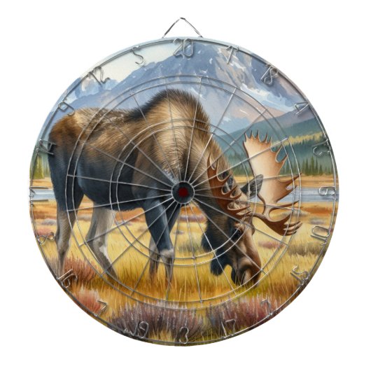 Bull Moose Dartboard Dartbord (Voorkant)