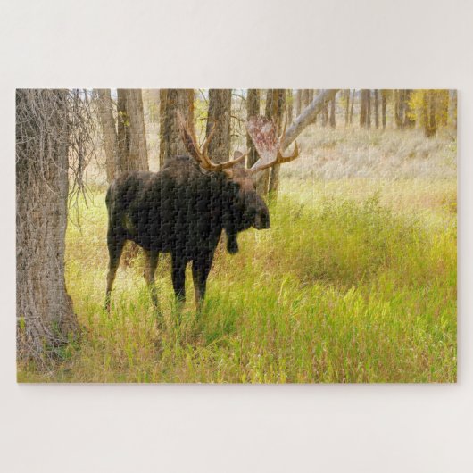 Bull Moose Jigzaag Puzzle Legpuzzel (Horizontaal)