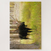 Bull Moose Jigzaag Puzzle Legpuzzel (Verticaal)