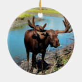 Bull Moose Ornament (Achterkant)
