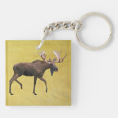 Bull Moose Sleutelhanger (Achterkant)