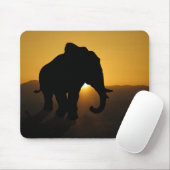 Bull-olifant Muismat (Met muis)