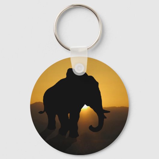 Bull-olifant Sleutelhanger (Voorkant)