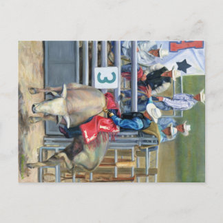 Bull Ride Briefkaart
