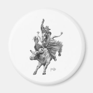 Bull Rider Magneet