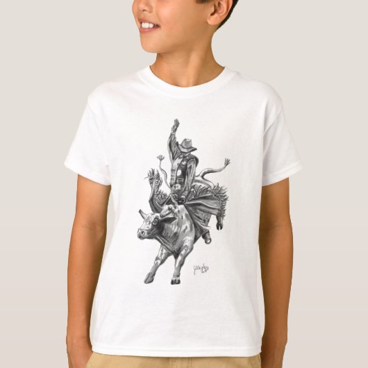 Bull Rider T-shirt (Voorkant)