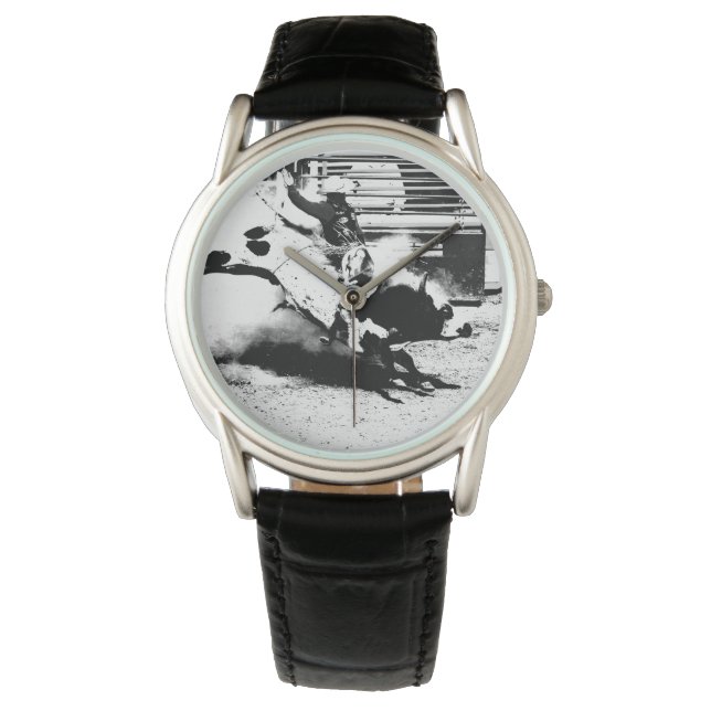 Bull Riding Champ Horloge (Voorkant)