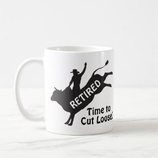 Bull Riding Rodeo Cowboy Retirement Humor Koffiemok
