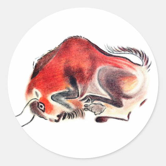 Bull Ronde Sticker (Voorkant)