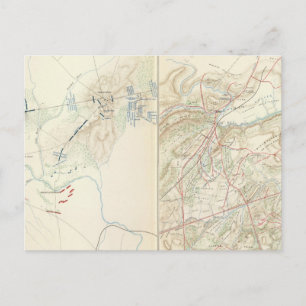 Bull Run , Manassas Briefkaart