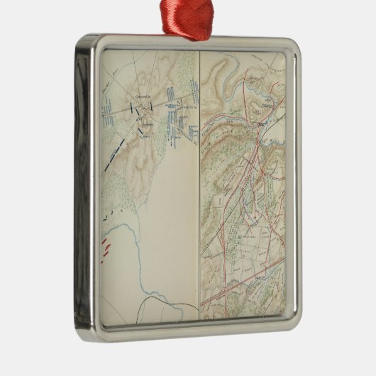 Bull Run , Manassas Metalen Ornament (Rechts)