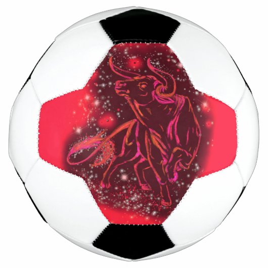 Bull Running Voetbal (Voorkant)