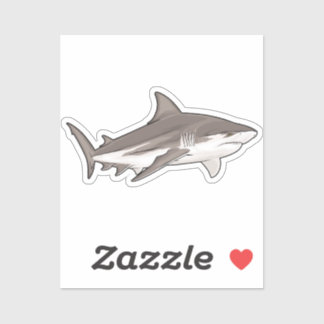 Bull Shark B Sticker