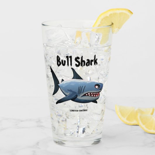 Bull Shark Glas (Achterkant ijs)
