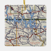 Bull Shoals Lake Keramisch Ornament (Voorkant)