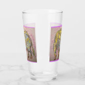 Bull Sketch Glas (Links)