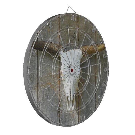 Bull Skull DART BOARD Dartbord (Voorkant Links)