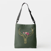 Bull Skull Gold Tas (Achterkant)