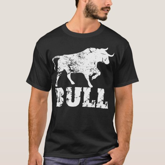 Bull-T-shirt T-shirt (Voorkant)