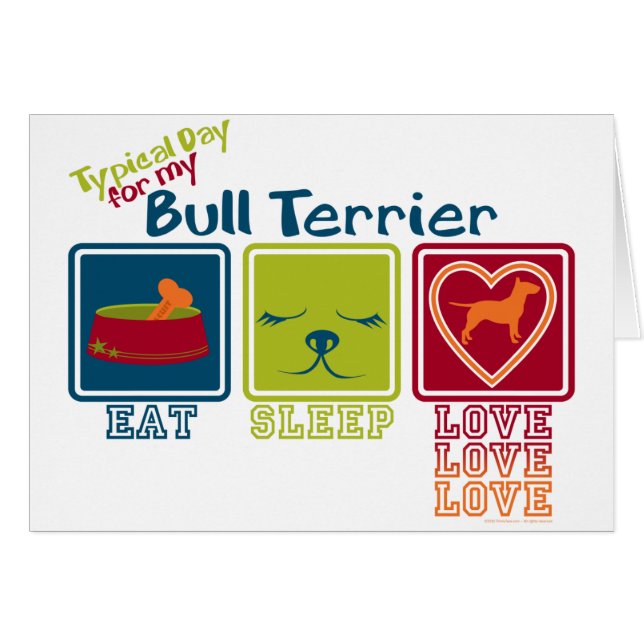 Bull-terrier (Devant Horizontal)