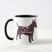 Bull Terrier BFF Mug (Gauche)