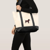 Bull Terrier BFF Tote Bag (Voorkant (product))
