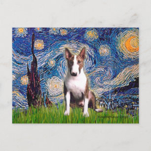Bull Terrier (Br) - De sterrenhemel Briefkaart