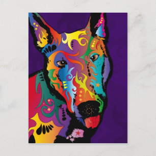 Bull Terrier Briefkaart