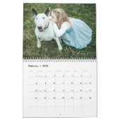 Bull Terrier calendrier 2026 (Feb 2026)