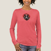 BULL TERRIER Cyberpunk Samurai Elite Tri-Blend Shirt (Voorkant)