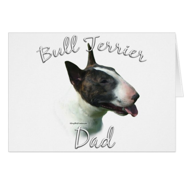 Bull Terrier Dad 2 (Voorkant Horizontaal)