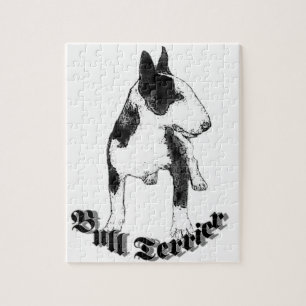 Bull Terrier dog Legpuzzel