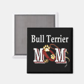 Bull Terrier Dog MOM Magneet (Voorkant / Achterkant)