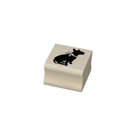 Bull Terrier Dog Puppy Rubberstempel (Stempel)