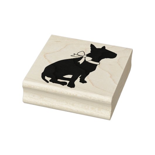 Bull Terrier Dog Puppy Rubberstempel (Stempel)