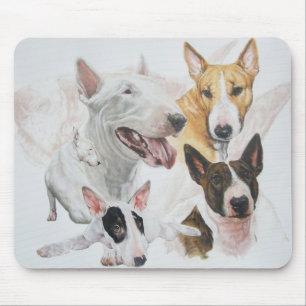 Bull Terrier Ghost Muismat