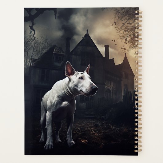 Bull Terrier Halloween effroi (Dos)
