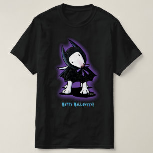 Bull Terrier Halloween KiniArt T-shirt