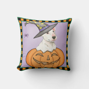Bull Terrier Halloween Kussen