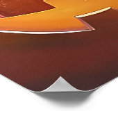 Bull Terrier Halloween Spooky Poster (Hoek)