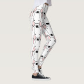 Bull Terrier hervat de Leggings van het Patroon (Rechts)