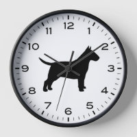 Bull Terrier Hondenras Silhouette