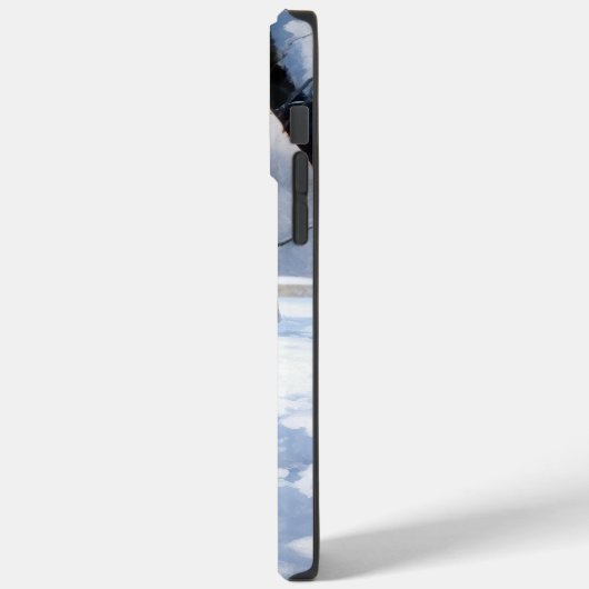 Bull Terrier Laat het sneeuwen Kerstmis Case-Mate iPhone Case (Achterkant / Links)