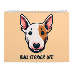 Bull Terrier-leven Kalender