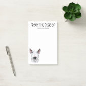 Bull Terrier liefhebber Post-it® Notes (Kantoor)
