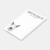 Bull Terrier liefhebber Post-it® Notes (Schuin)