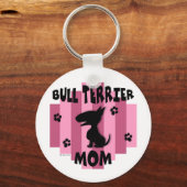 Bull Terrier Ma Sleutelhanger (Voorkant)